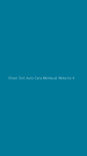 Tampilan Antarmuka Aplikasi Cheat Slot Auto Cara Membuat Website - 4