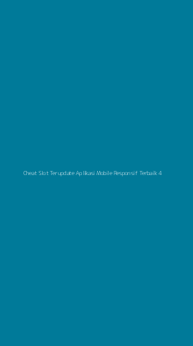 Tampilan Antarmuka Aplikasi Cheat Slot Terupdate Aplikasi Mobile Responsif Terbaik - 4