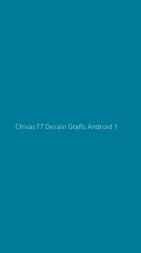 Tampilan Antarmuka Aplikasi Chivas77 Desain Grafis Android - 1