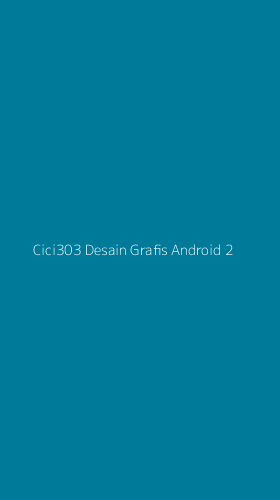 Tampilan Antarmuka Aplikasi Cici303 Desain Grafis Android - 2