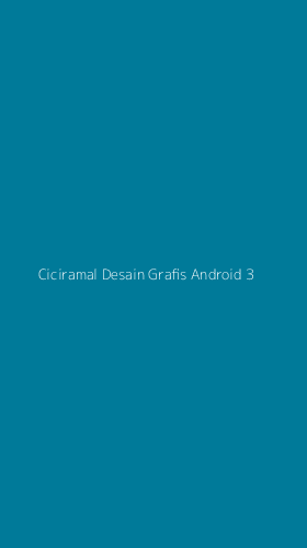 Tampilan Antarmuka Aplikasi Ciciramal Desain Grafis Android - 3