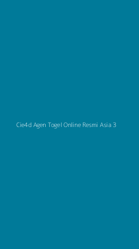 Tampilan Antarmuka Aplikasi Cie4d Agen Togel Online Resmi Asia - 3