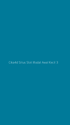 Tampilan Antarmuka Aplikasi Cika4d Situs Slot Modal Awal Kecil - 3