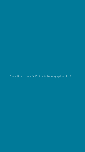 Tampilan Antarmuka Aplikasi Cinta Bola88 Data Sgp Hk Sdy Terlengkap Hari Ini - 1