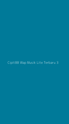 Tampilan Antarmuka Aplikasi Cipit88 Wap Musik Lite Terbaru - 3