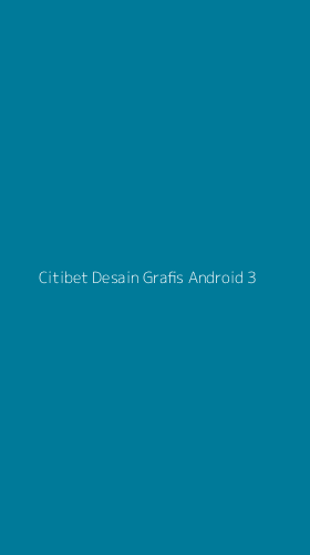 Tampilan Antarmuka Aplikasi Citibet Desain Grafis Android - 3