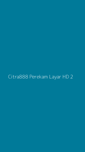Tampilan Antarmuka Aplikasi Citra888 Perekam Layar Hd - 2