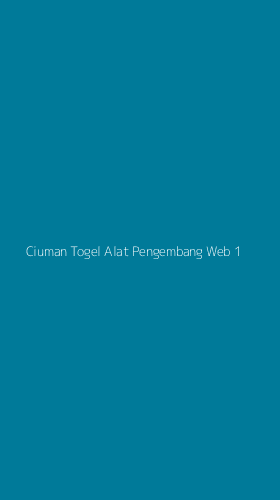 Tampilan Antarmuka Aplikasi Ciuman Togel Alat Pengembang Web - 1