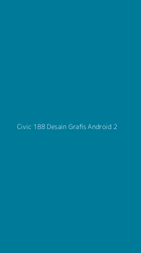 Tampilan Antarmuka Aplikasi Civic 188 Desain Grafis Android - 2