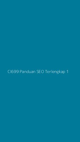 Tampilan Antarmuka Aplikasi Cl699 Panduan Seo Terlengkap - 1