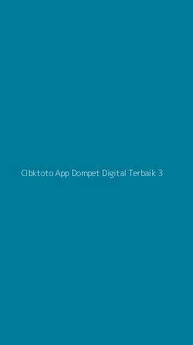 Tampilan Antarmuka Aplikasi Clbktoto App Dompet Digital Terbaik - 3