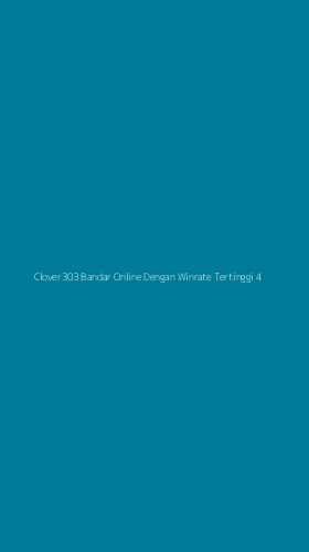 Tampilan Antarmuka Aplikasi Clover303 Bandar Online Dengan Winrate Tertinggi - 4