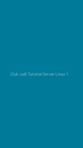 Tampilan Antarmuka Aplikasi Club Judi Tutorial Server Linux - 1