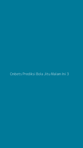 Tampilan Antarmuka Aplikasi Cmbets Prediksi Bola Jitu Malam Ini - 3