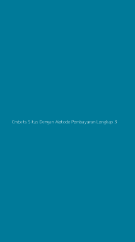 Tampilan Antarmuka Aplikasi Cmbets Situs Dengan Metode Pembayaran Lengkap - 3
