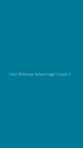 Tampilan Antarmuka Aplikasi Cmd138 Belajar Bahasa Inggris Cepat - 3
