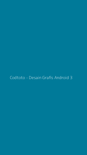 Tampilan Antarmuka Aplikasi Codtoto - Desain Grafis Android - 3