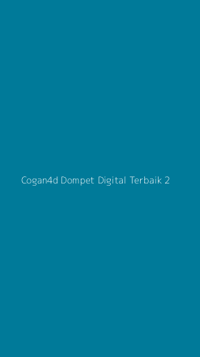 Tampilan Antarmuka Aplikasi Cogan4d Dompet Digital Terbaik - 2