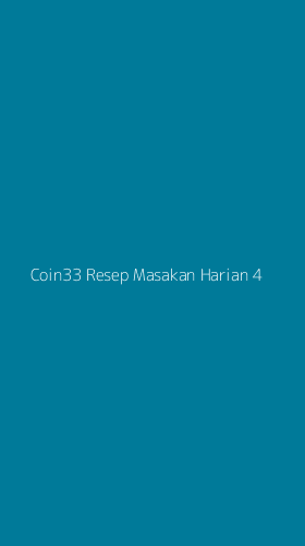 Tampilan Antarmuka Aplikasi Coin33 Resep Masakan Harian - 4