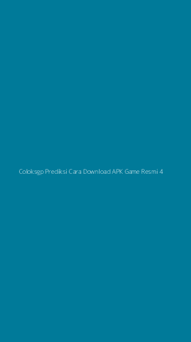 Tampilan Antarmuka Aplikasi Coloksgp Prediksi Cara Download Apk Game Resmi - 4