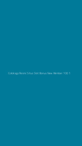 Tampilan Antarmuka Aplikasi Coloksgp Resmi Situs Slot Bonus New Member 100 - 1