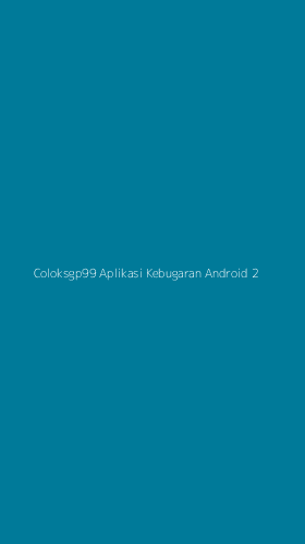 Tampilan Antarmuka Aplikasi Coloksgp99 Aplikasi Kebugaran Android - 2