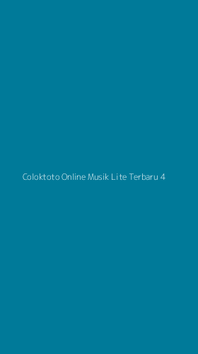 Tampilan Antarmuka Aplikasi Coloktoto Online Musik Lite Terbaru - 4