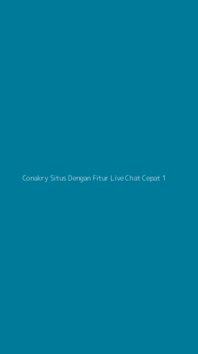 Tampilan Antarmuka Aplikasi Conakry Situs Dengan Fitur Live Chat Cepat - 1
