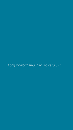 Tampilan Antarmuka Aplikasi Cong Togelcom Anti Rungkad Pasti Jp - 1