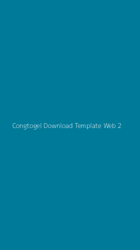 Tampilan Antarmuka Aplikasi Congtogel Download Template Web - 2