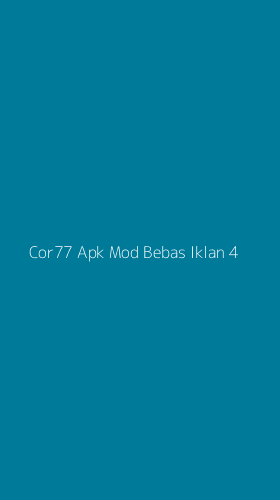 Tampilan Antarmuka Aplikasi Cor77 Apk Mod Bebas Iklan - 4
