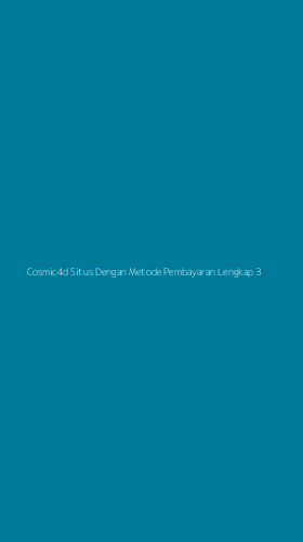 Tampilan Antarmuka Aplikasi Cosmic4d Situs Dengan Metode Pembayaran Lengkap - 3