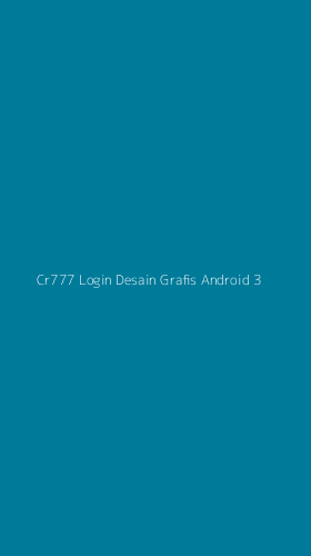 Tampilan Antarmuka Aplikasi Cr777 Login Desain Grafis Android - 3