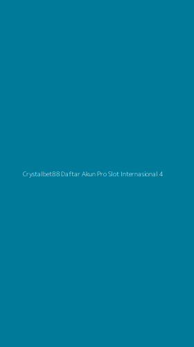 Tampilan Antarmuka Aplikasi Crystalbet88 Daftar Akun Pro Slot Internasional - 4