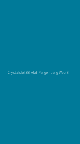 Tampilan Antarmuka Aplikasi Crystalslot88 Alat Pengembang Web - 3
