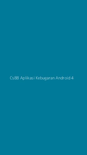 Tampilan Antarmuka Aplikasi Cs88 Aplikasi Kebugaran Android - 4