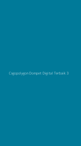 Tampilan Antarmuka Aplikasi Csgopolygon Dompet Digital Terbaik - 3