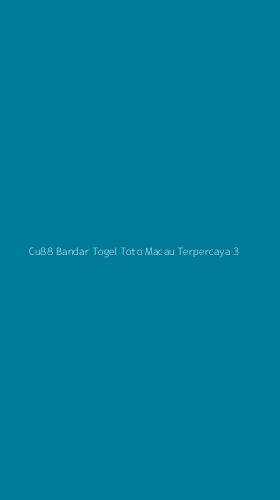 Tampilan Antarmuka Aplikasi Cu88 Bandar Togel Toto Macau Terpercaya - 3