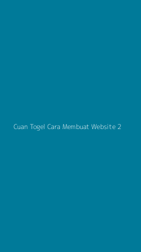 Tampilan Antarmuka Aplikasi Cuan Togel Cara Membuat Website - 2