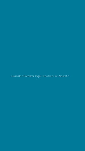 Tampilan Antarmuka Aplikasi Cuanslot Prediksi Togel Jitu Hari Ini Akurat - 1