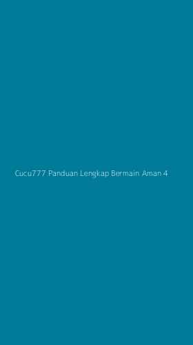 Tampilan Antarmuka Aplikasi Cucu777 Panduan Lengkap Bermain Aman - 4