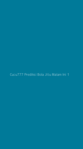 Tampilan Antarmuka Aplikasi Cucu777 Prediksi Bola Jitu Malam Ini - 1