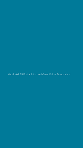Tampilan Antarmuka Aplikasi Cucukakek89 Portal Informasi Game Online Terupdate - 4