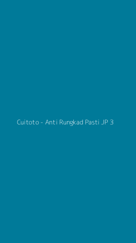 Tampilan Antarmuka Aplikasi Cuitoto - Anti Rungkad Pasti JP - 3