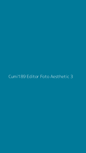 Tampilan Antarmuka Aplikasi Cumi189 Editor Foto Aesthetic - 3