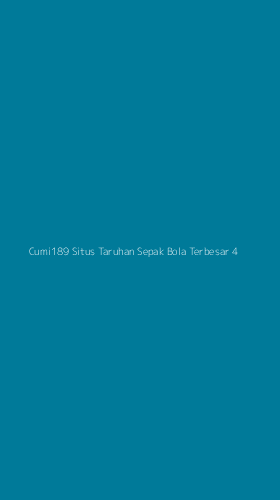 Tampilan Antarmuka Aplikasi Cumi189 Situs Taruhan Sepak Bola Terbesar - 4
