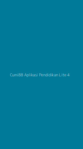 Tampilan Antarmuka Aplikasi Cumi88 Aplikasi Pendidikan Lite - 4