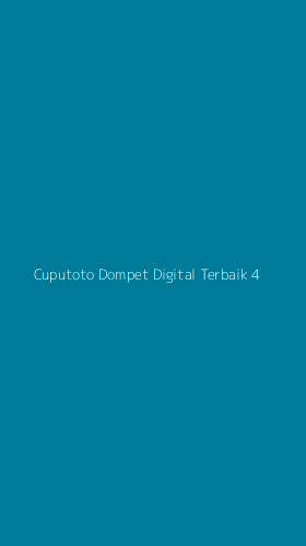Tampilan Antarmuka Aplikasi Cuputoto Dompet Digital Terbaik - 4