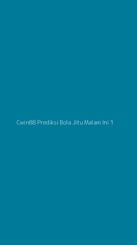 Tampilan Antarmuka Aplikasi Cwin88 Prediksi Bola Jitu Malam Ini - 1
