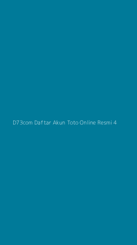 Tampilan Antarmuka Aplikasi D73com Daftar Akun Toto Online Resmi - 4